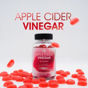 LYONIX Apple Cider Vinegar Gummies - 60 Count 30 Day Supply - Dietary Supplement - Gummy for Health Support