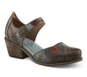 L'Artiste by Spring Step Leather Mary Jane Shoes - Cabracho
