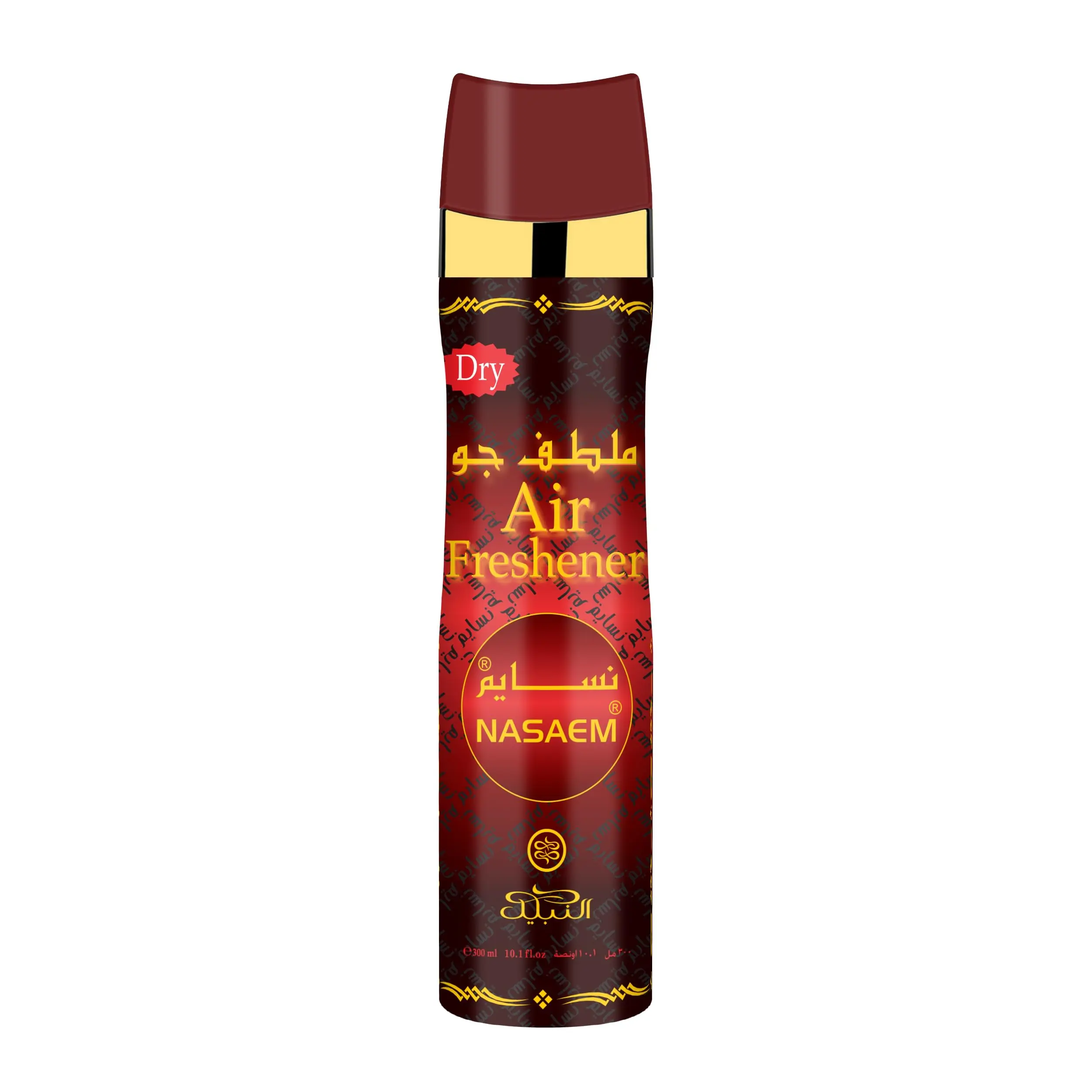 Nabeel Nasaem Aerosol Can Room Spray - Heritage Collection, 10 oz (300ML), Rose and Lemon Scent Aroma Air Freshener Spray