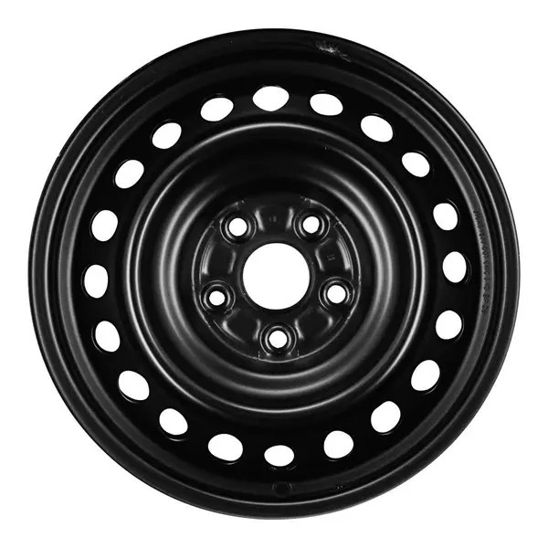 Toyota CAMRY (2012-2014) OEM Replacement Single Front/Rear Steel Wheel, 16x6.5 Black 20-Hole, Hollander: 69602, Part No. 4261106720