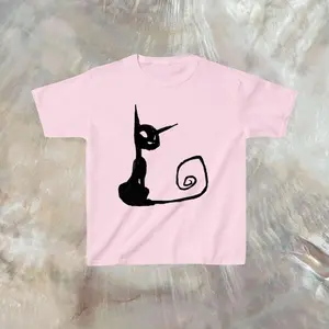 Mazzy Star Baby Tee, Among my Swan Album shirt, Vintage Aesthetic Graphic Tees, Mazzy star Cat boxy graphic tee, Band Fan T-shirt