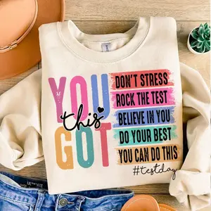 Test Day Shirt, You Got This Don't Stress Do Your Best Shirt, Teacher Shirt, Teacher Test Day Shirt, Gift For Teacher, Unisex Shirt