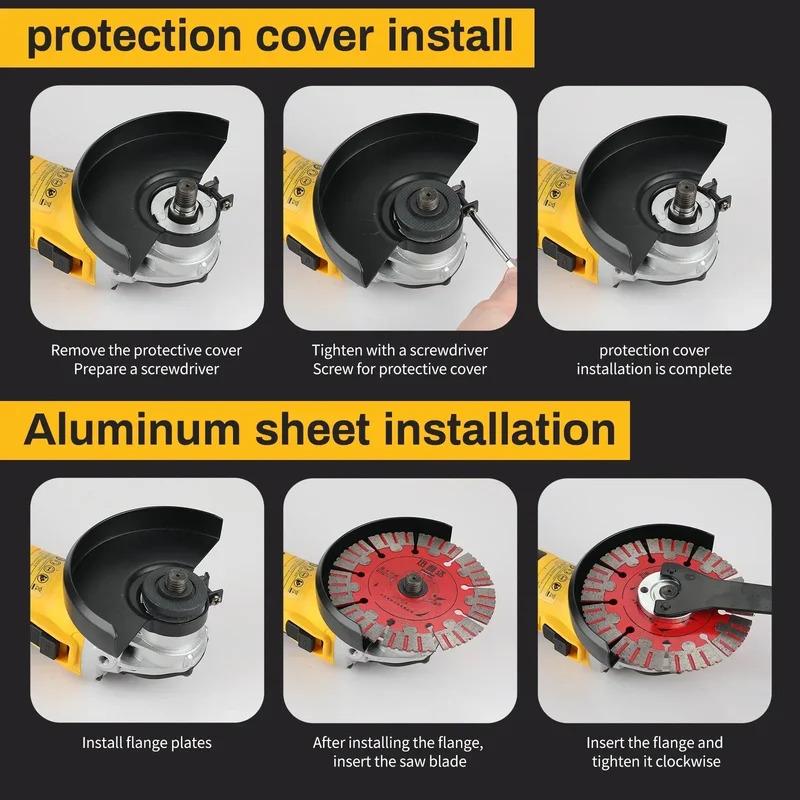 DEWALT DCG405NT 20V MAX Brushless Cordless Angle Grinder, 125mm 9000RPM, for Metal Polishing & Cutting