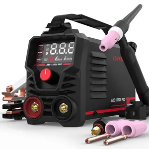 YESWELDER ARC-125DS-PRO 125Amp 110V Mini Stick Welder with Lift TIG Torch, DC IGBT Inverter MMA Welding Machine with Hot Start, Arc Force, Anti-Stick