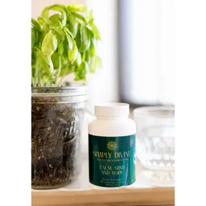 Simply Divine Calm Mind & Body Dietary Supplement 90 Vegetarian Capsules 510 Capsules