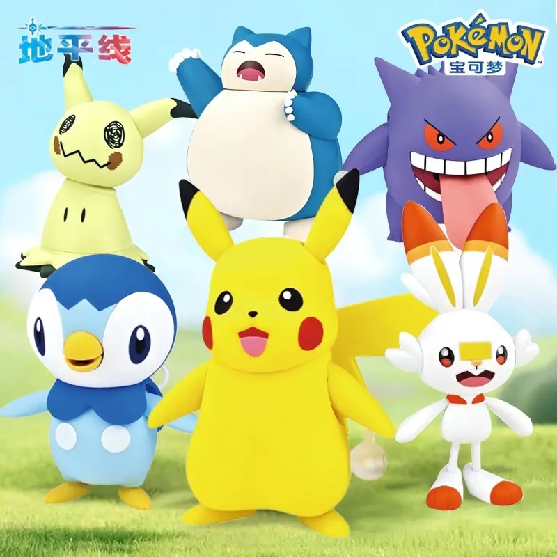 Pokemon Wind-Up Dolls Funny Walking Wind Up Anime Figures Interactive Entertainment Toy For Kids Lovely Desktop Ornament Interesting Leisure Toy For Pokemon Young Fans backtoschool, Back To School