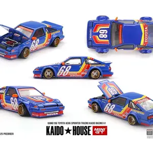 Kaido House x Mini GT 1:64 Toyota AE86 Sprinter Trueno Kaido Racing V1- Blue