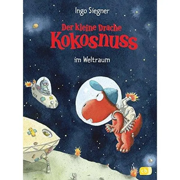 USED-Der kleien Drache Kokosnuss im Weltraum (German Edition) by Ingo Siegner (Hardcover)