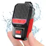 GBEAST Clip-On Durable Wearable Hands-Free Speaker Bluetooth, Stereo Audio, RGB Music Lights, Flashlight, IPX6 Waterproof, 30-Hour Battery, Noise Cancellation, USB-C, Cool Gadgets, Mens Gifts, Unique Gifts for Man, Camping Use