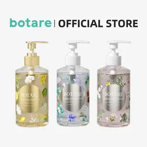 BOTARE Body Wash Deep Moisture for 24hr Lotion Soft Skin Moisturizing Cleanser Plant-Based Amino Acid Formula Paraben & Phthalate Free Long-Lasting Fragrance for All Skin Types 17.6 Fl Oz