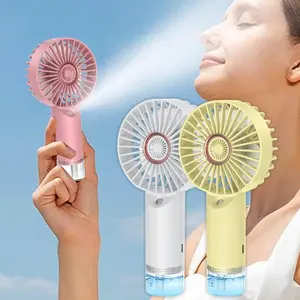 High-Speed Handheld Fan with USB Charging, Portable 100-Speed Turbo Design for Outdoor Use, Rechargeable and Compact Fan