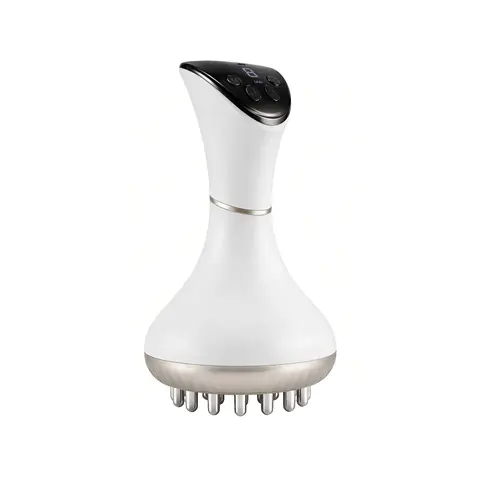 Upgraded 4-in-1 LED Body Sculpting & Lymphatic Drainage Massager - Professional Heated Vibration Handle Tool for Skin Tightening, Cellulite - Portable Daily Self-Care Gift for Beauty & Personal Care Enthusiasts