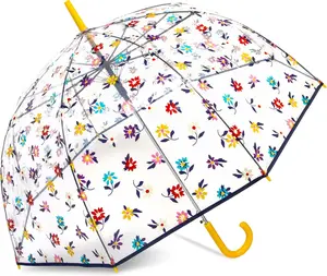 Bubble Umbrella  See Through, Rain & Windproof Umbrella -  for Weddings, Prom, Outdoor Events - Automatic Open
