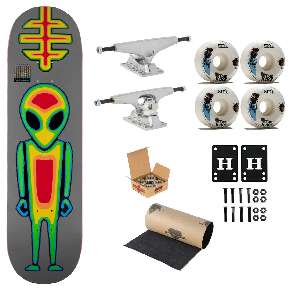 Alien Workshop Premium Complete Skateboard Thermal Soldier 8.625" Ft. Krux/SML/Independent