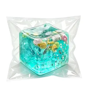 3D Ocean Shell Stress Relief Toy, Infinite Squeeze Fidget Cube, Squishy Sensory Fidgets, Fun Gift for Christmas, Parties, Birthdays, School Rewards