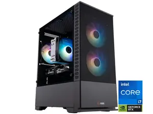ABS Cyclone Aqua Gaming PC - Windows 11 - Intel Core i7-14700F - Nvidia GeForce RTX 5060 - DLSS 4 - 32GB DDR5 6000 - 1TB M.2 SSD