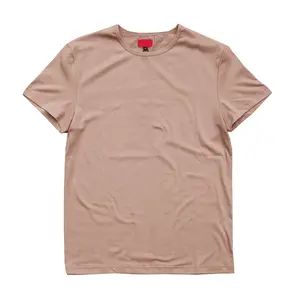 Slim Fit Essential Tee  - Light Brown
