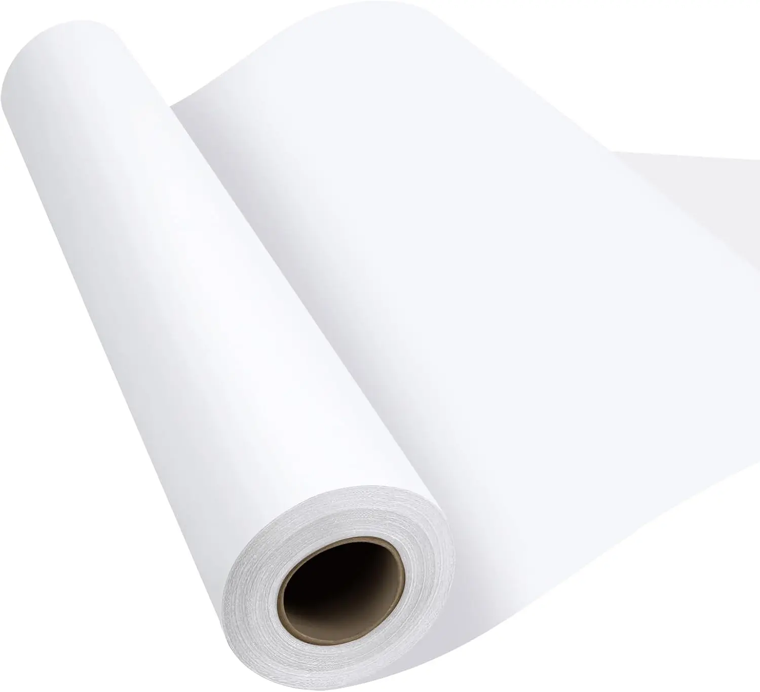 Craft Paper Roll 15''×354'', Industrial-Grade Kraft Paper Roll, White Easel Paper Roll for Kids for Moving, Gift Wrapping, Wall Art, Tab