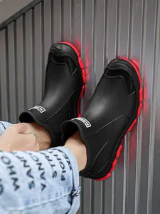 New Men Plus Size Kitchen Shoes (39-48) Waterproof Non-Slip Breathable Durable Lightweight Rain Boots Toe Boots Fashion Outdoor Fishing Shoes