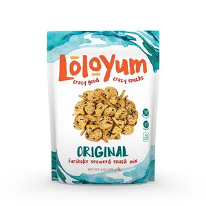 LoloYum Original Flavor Furikake Seaweed Snack Snack Mix - Hawaiian Inspired and Non-GMO
