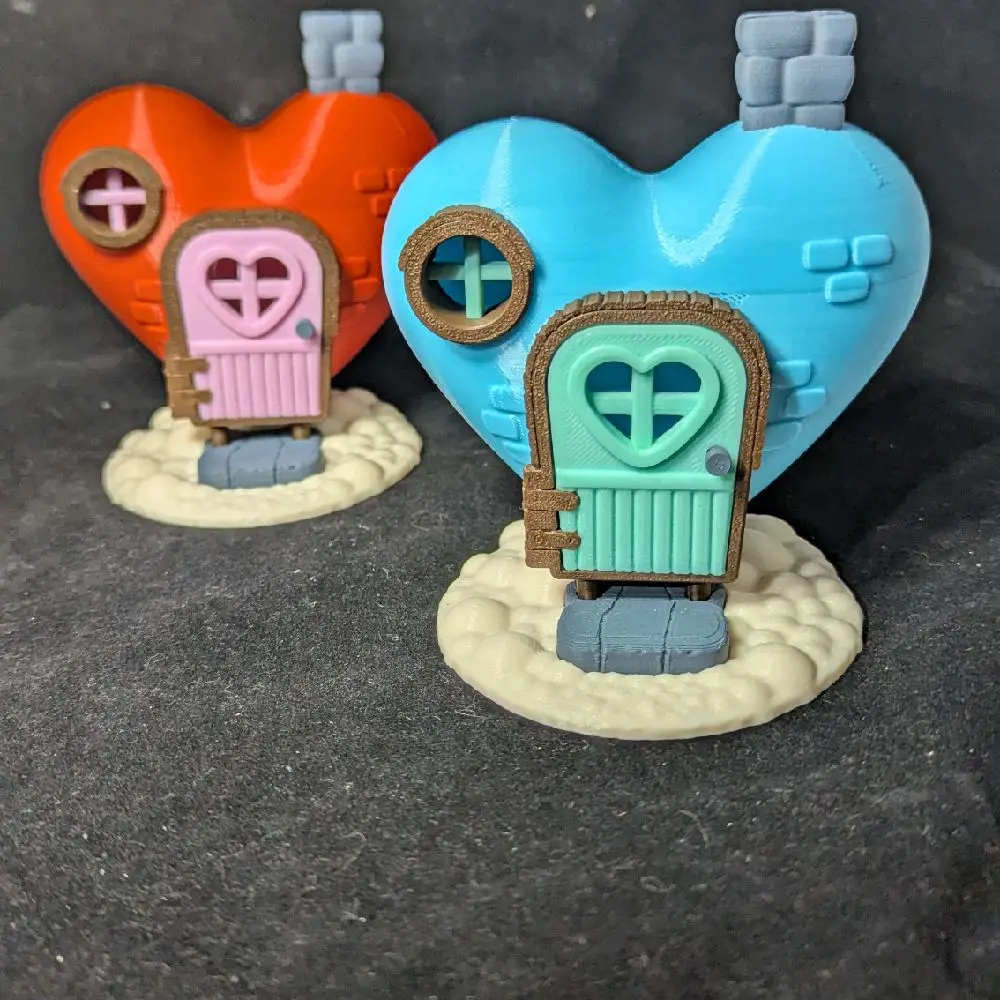 Surprise Love Heart House