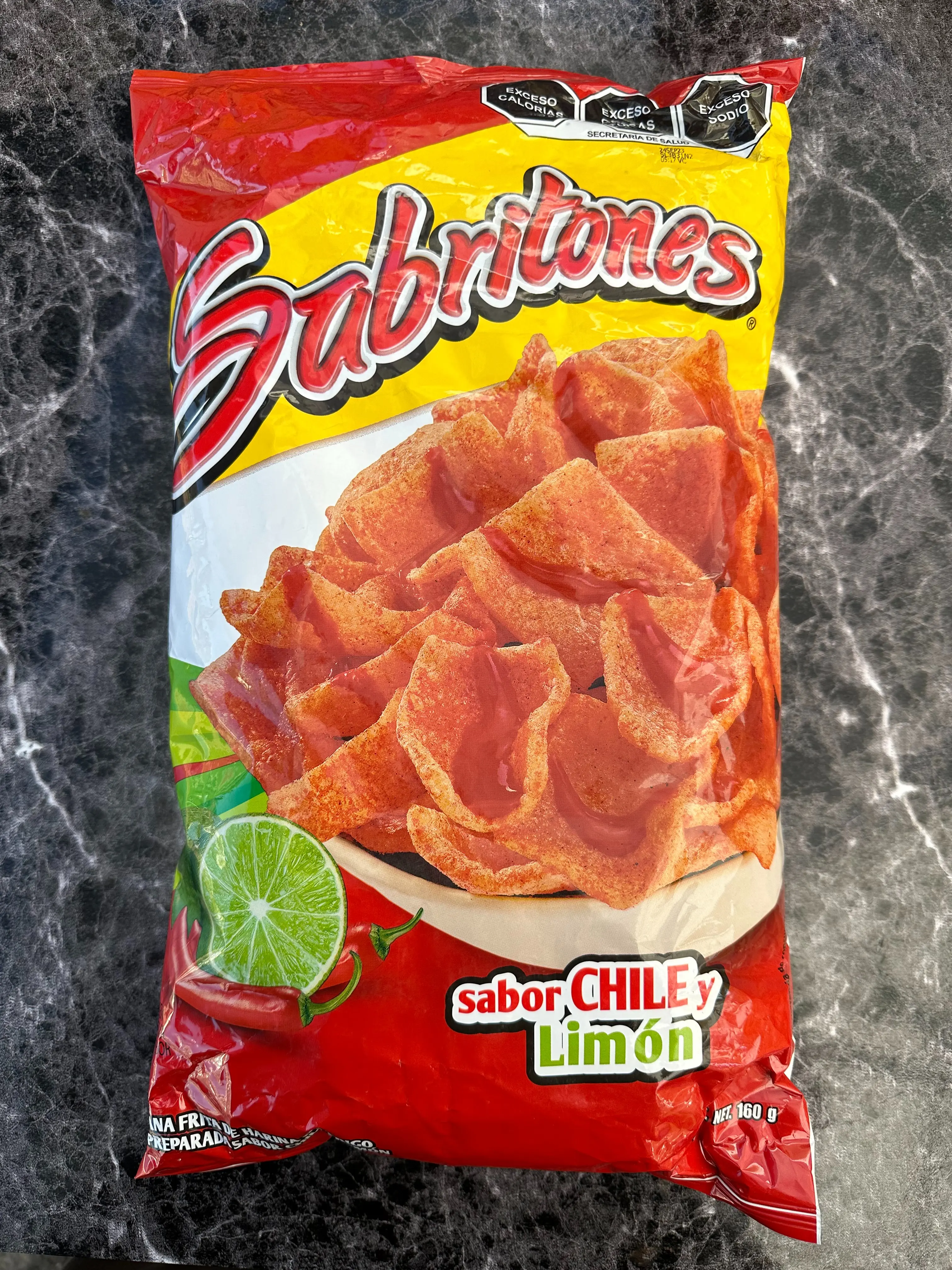 Sabritones Chile y Limon Sabritones Chile y Limon