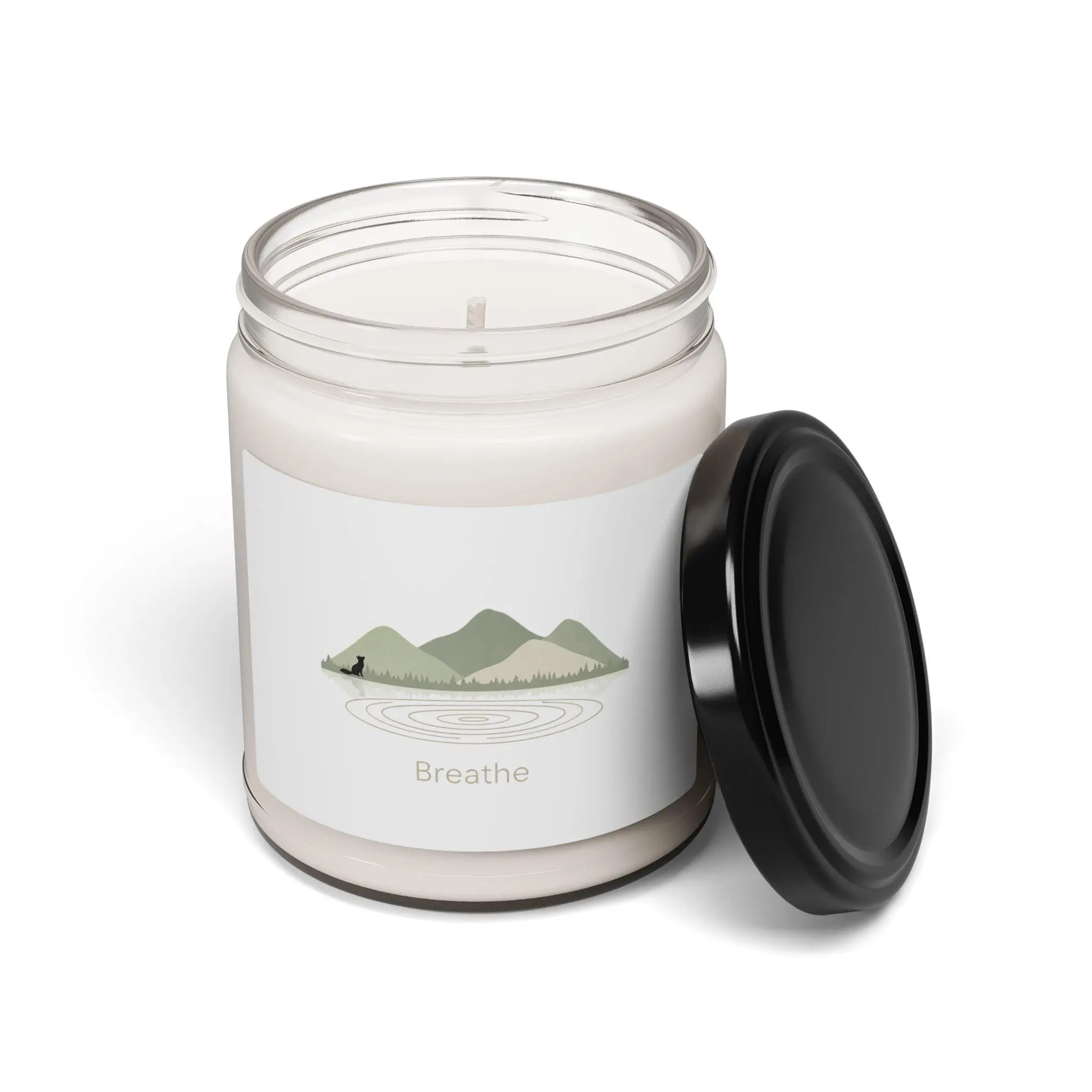 Mindful Moment Candle Soy Candle, 9oz | Calm Scene, Focus & Meditation