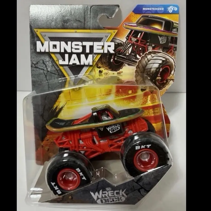 Monster Jam Spin Master Wreck Deck Monster Truck Series 45