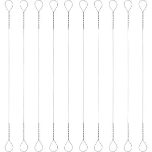 10 Pcs Cheese Slicer Wire Replacement 5.7in Stainless Steel Cutter Wire Slicer Kit for Cutting Cheese and Butter Chunks