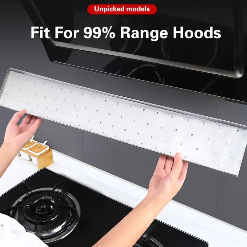 10pcs Range Hood Oil Filter Paper, Kitchen Range Hood Oil Absorbing ...