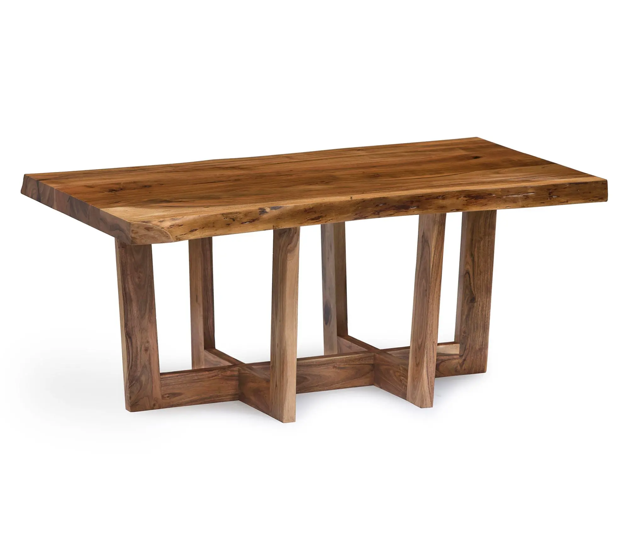 Alaterre Furniture Berkshire Live Edge 42" Coffee Table Alaterre Furniture Berkshire Live Edge 42" Coffee Table