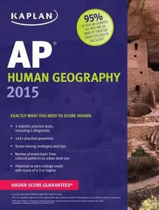 USED-Kaplan AP Human Geography 2015 (Kaplan Test Prep) by Kelly Swanson (Paperback)