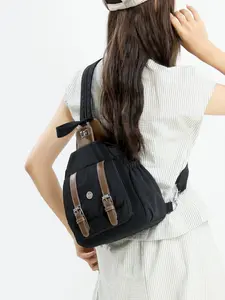 Ladies' Fashionable Backpack, Casual Simple Design, Daily Commuting & Shopping Bag, Small Convenient Durable Versatile Accessory, Backpacks Women