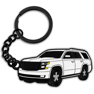 For Chevrolet Suburban Keychain，For Chevrolet Suburban Accessories 2015-2020，Metal Keychain