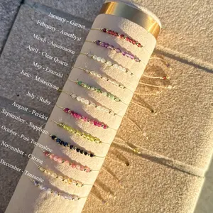 Zodiac Birthstone Bracelet