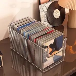 CD Rack, Desktop CD, Vinyl Record, Magnetic Tape Display, Storage Rack, Collection and Storage, Album Storage Box, Organizer