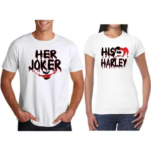 Her and His Couples Matching Valentine's Christmas Custom Shirts