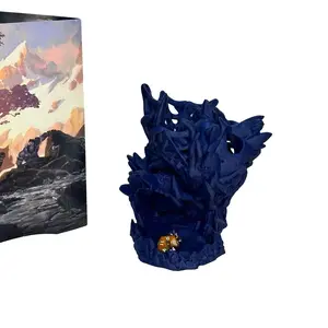 3D Printed Unique Gaming Dice Tower with Free Dice Bag