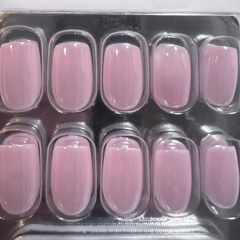 Bubble Gum Gel Nails