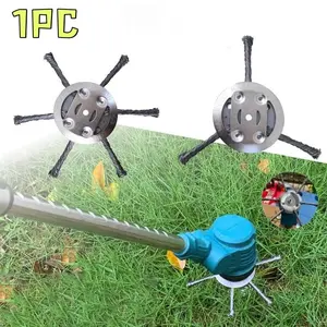 Wire Trimmer Head, Brush Cutter Wire Weeding Blade, Garden Tool Lawn Mower Accessories, Suitable for Garden Lawn Trimmer Head Lawn Mower Power Tool, Grass Trimmer