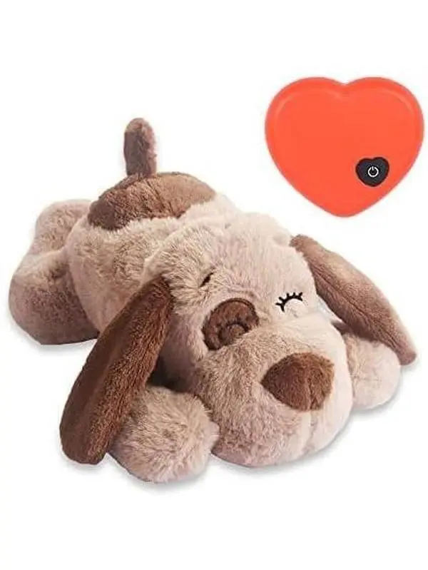 Beverly Shark Puppy Heartbeat     Calming Aid Puppy Heartbeat Stuffed  Behavioral  Sleep Aid Comfort Soother Plush  for Puppies Cats