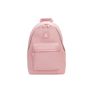 Jordan Large Digital Print Polyester Backpack for Men and Women in Pink