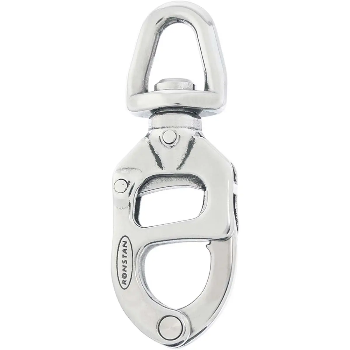 Ronstan RF7110 80 mm TriggerSnap Shackle, 0.1 lbs, High Strength-to-Weight Ratio, Heat-Treated for Corrosion Resistance, Individually Proof-Load Tested, 1-Handed Operation, One-Handed Operation