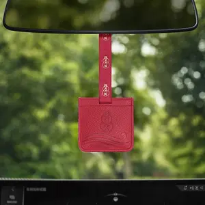 Multi Purpose Premium Leather Car Air Freshener bags for Drawers, Closets, Cars with Long Lasting Fragrance,Car Fragrance Sachet Bag