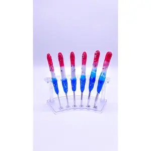 Patriotic crochet hook