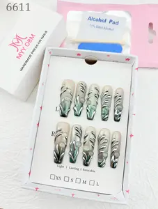 .DP.6611.Sweet and cool long nails for wearing