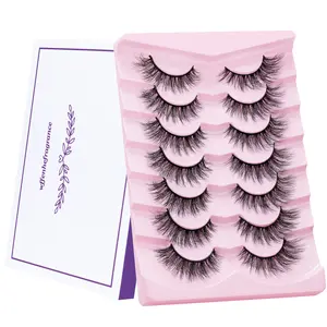 Viral Russian Strip Look  17mm DD Curl Fluffy Lashes | 7 Pairs Value Pack