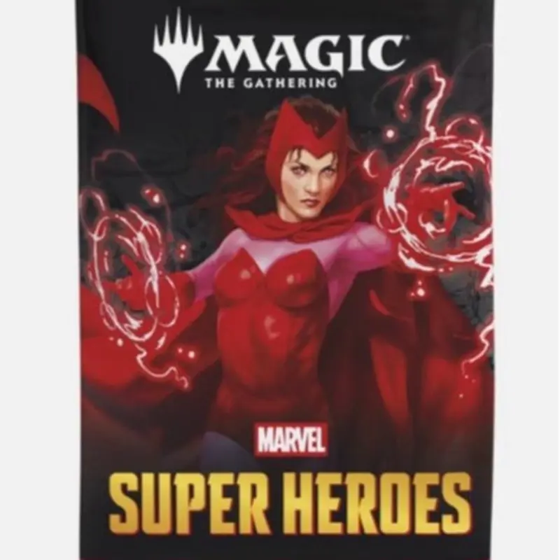 Magic: The Gathering Marvel Super Heroes Official TCG Play Booster Pack, Authentic Collectible Trading Cards Box