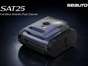 (2026 Upgrade) Pool Vacuum for Inground Pool & Above Ground Pool, Cordless Pool Cleaner with Smart Navigation, Self-Parking, LED Indicator, Wall&Waterline Cleaning Pool Robot up to 2150 Sq.ft