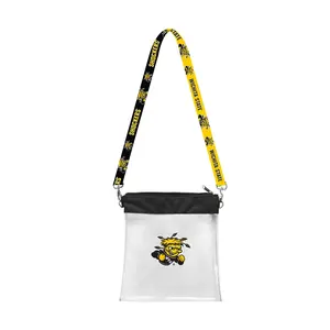 Littlearth NCAA Clear Pattern Strap Bag